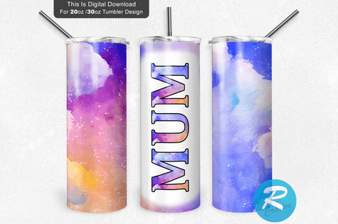 Mum 20 oz / 30 oz Tumbler PNG Sublimation Regulrcrative 