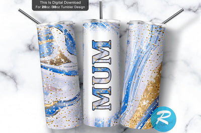 Mum 20 oz / 30 oz Tumbler PNG Sublimation Regulrcrative 
