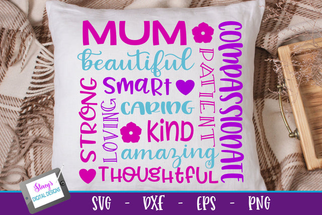Mum Subway Art SVG - Mum SVG SVG Stacy's Digital Designs 