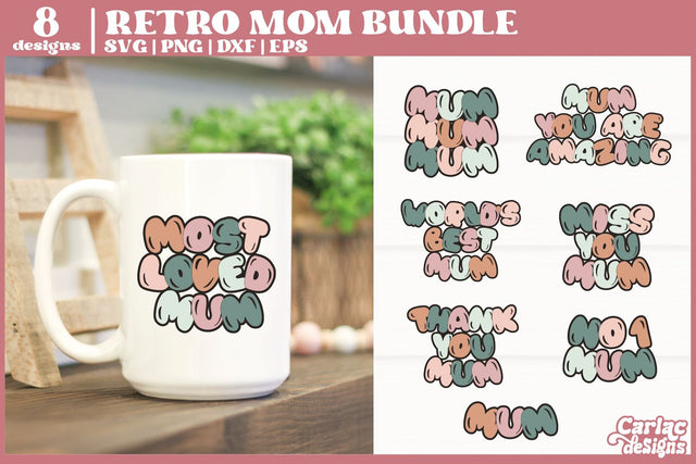Mum SVG Bundle | Mother's Day SVG Bundle SVG Carla C Designs 