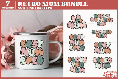 Mum SVG Bundle | Mother's Day SVG Bundle SVG Carla C Designs 