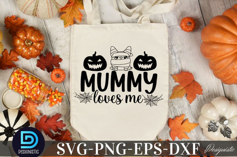 Mummy loves me SVG SVG DESIGNISTIC 