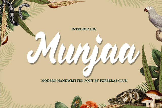 Munjaa Font Forberas 