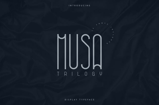 Musa Display Typeface - 12 fonts Font VPcreativeshop 