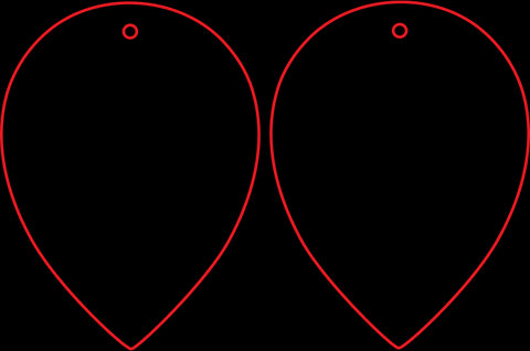 Mushroom Earrings SVG With Mushrooms For Glowforge Laser Earrings With Mushrooms SVG For Earrings For Glowforge Mushroom Earrings svg SVG Diva Watts Designs 