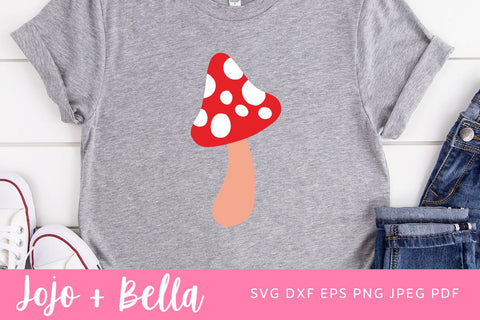 Mushroom Flower Bundle, Mushrooms clipart, Mushrooms svg, Mushroom drawing, Mushroom art, boho svg, svg bundle, wild and free svg, SVG Jojo&Bella 