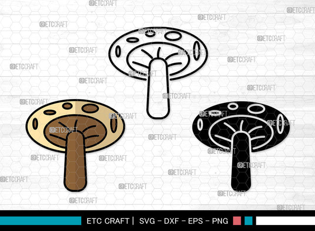 Mushroom Icons Color, Mushroom Svg, Fungi Svg, Mushrooms, Cute Mushrooms, Mushroom Bundle, Icon Bundle, Svg Cut File, Dxf, Eps, Png, SVG ETC Craft 