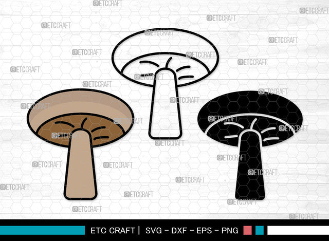 Mushroom Icons Color, Mushroom Svg, Fungi Svg, Mushrooms, Cute Mushrooms, Mushroom Bundle, Icon Bundle, Svg Cut File, Dxf, Eps, Png, SVG ETC Craft 