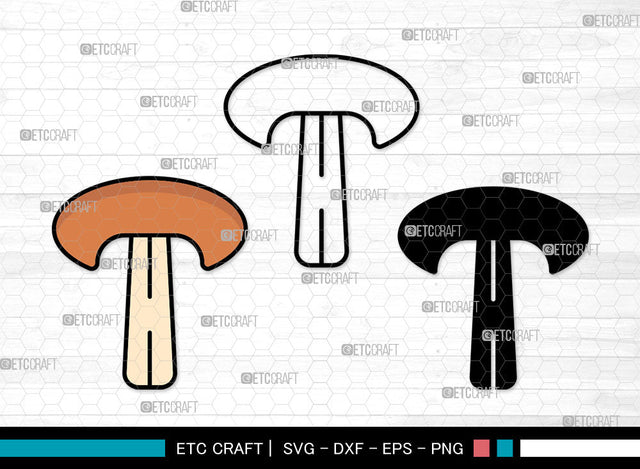 Mushroom Icons Color, Mushroom Svg, Fungi Svg, Mushrooms, Cute Mushrooms, Mushroom Bundle, Icon Bundle, Svg Cut File, Dxf, Eps, Png, SVG ETC Craft 