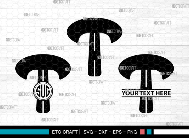 Mushroom Icons Monogram, Mushroom Svg, Fungi Svg, Mushrooms, Cute Mushrooms, Mushroom Monogram, Icon Monogram, Svg Cut File, Dxf, Eps, Png, SVG ETC Craft 