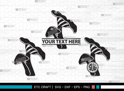 Mushroom Monogram SVG | Fungus Svg | Fungi Svg | Shrooms Svg | Mushroom Clipart SVG ETC Craft 