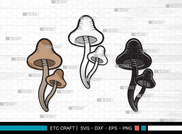 Mushroom SVG | Fungus Svg | Fungi Svg | Shrooms Svg | Mushroom Clipart SVG ETC Craft 