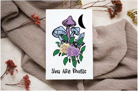 Mushroom You Are Magic Sublimation Sublimation Jagonath Roy 