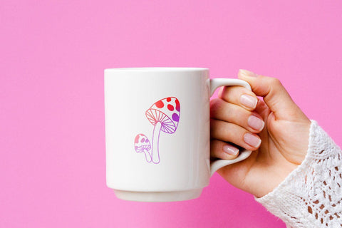 mushrooms hand drawn svg cut file SVG dadan_pm 