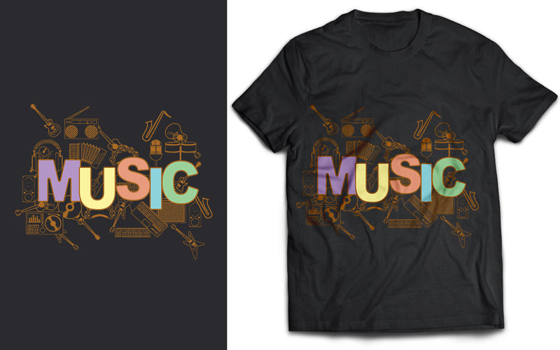 Music Brand SVG T-Shirt Designs SVG naemmiah021 