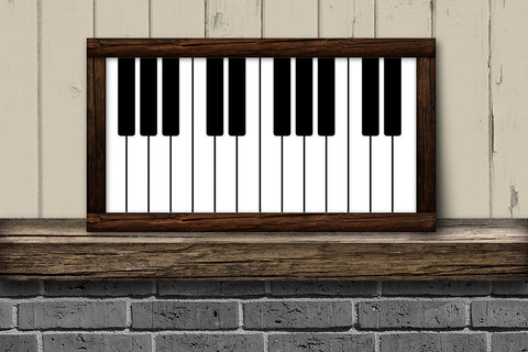 Music Can Change the World Piano Keys SVG Designed by Geeks 