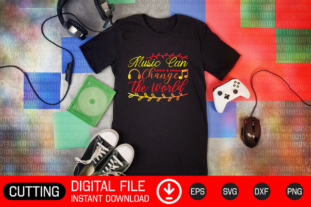 Music Can Change The World SVG CraftlabSvg29 