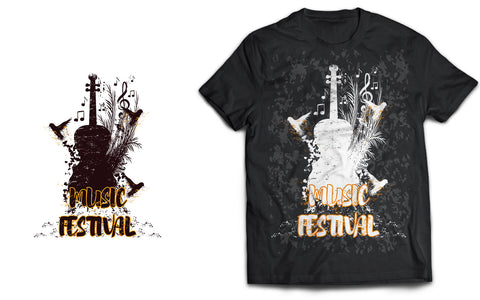 Music Festival Concept SVG T-Shirt Design SVG naemmiah021 