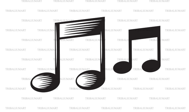 Music note SVG TribaliumArtSF 