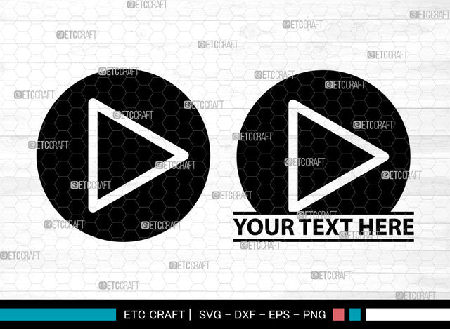 Music Player Icons Monogram, Music Player Svg, Music Svg, Audio Player Svg, Player Button Svg, Music Player Monogram, Icon Monogram, Svg Cut File, Dxf, Eps, Png, SVG ETC Craft 