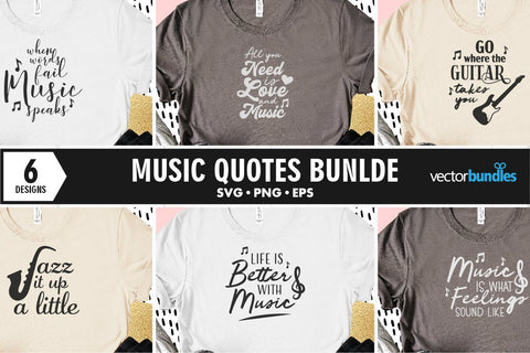 Music quote bundle svg SVG vectorbundles 