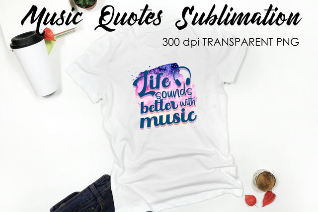 Music Quotes Sublimation | Funny T Shirt Designs | Music PNG Sublimation Fly Design 