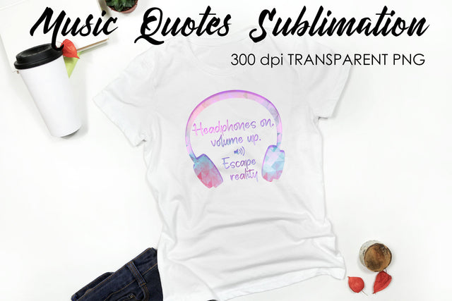 Music Quotes Sublimation | Funny T Shirt Designs | Music PNG Sublimation Fly Design 