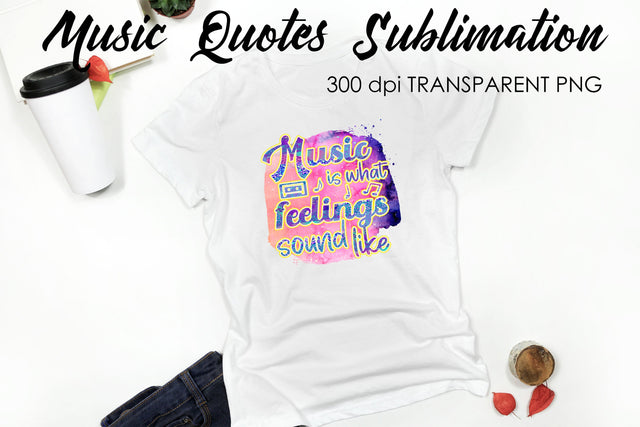 Music Quotes Sublimation | Funny T Shirt Designs | Music PNG Sublimation Fly Design 