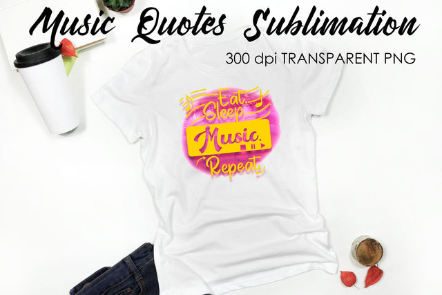 Music Quotes Sublimation | Funny T Shirt Designs | Music PNG Sublimation Fly Design 