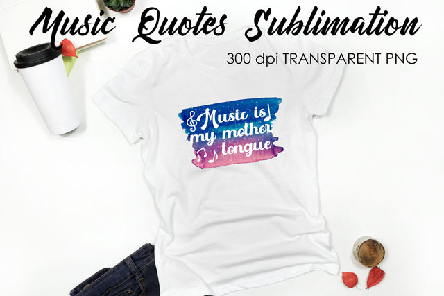 Music Quotes Sublimation | Funny T Shirt Designs | Music PNG Sublimation Fly Design 