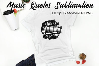 Music Quotes Sublimation | Funny T Shirt Designs | Music PNG Sublimation Fly Design 