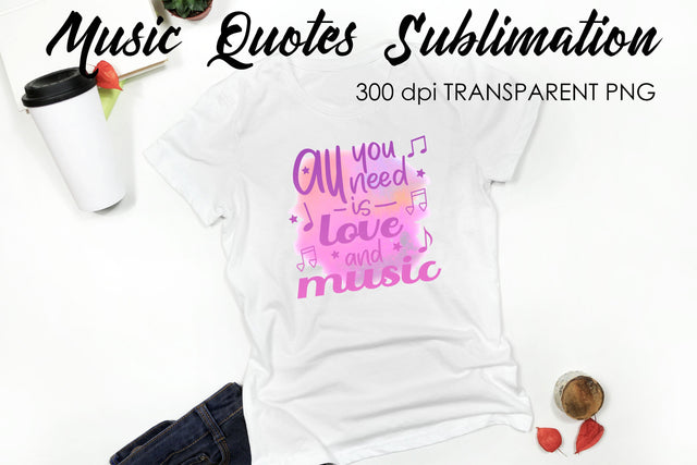 Music Quotes Sublimation | Funny T Shirt Designs | Music PNG Sublimation Fly Design 