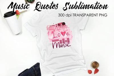 Music Quotes Sublimation | Funny T Shirt Designs | Music PNG Sublimation Fly Design 