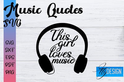 Music Quotes SVG | Funny Music Sayings SVG Fly Design 