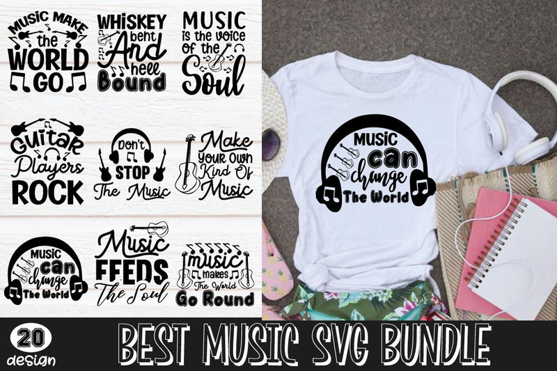 Music Svg Bundle SVG md faruk hossain 