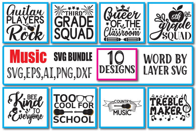Music SVG Bundle Vol. 1 SVG Craftlabsvg24 