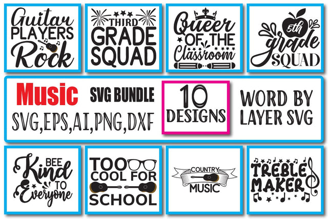 Music SVG Bundle Vol. 1 SVG Craftlabsvg24 