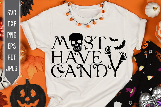 Must Have Candy Svg. Halloween Svg. Trick or Treat Dxf, Eps, Png, Jpg, Pdf File Downloads. Spooky Svg. Cricut, Silhouette Designs. SVG Mint And Beer Creations 