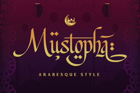 Mustopha - Arabic Style Font Arterfak Project 