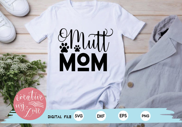 Mutt Mom SVG md faruk hossain 