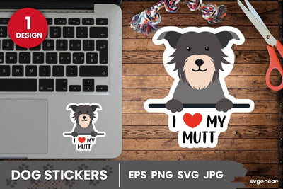Mutt Sticker SVG | Printable | Digital planner SVG SvgOcean 