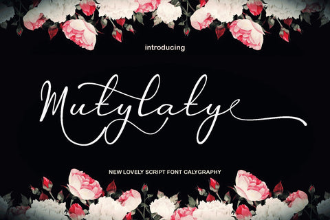 Mutylaty Font Rtceative 