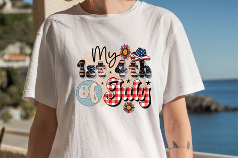 My 1st 4th of July Sublimation SVGArt 