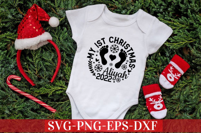 My 1st christmas aliyah 2022 SVG SVG DESIGNISTIC 