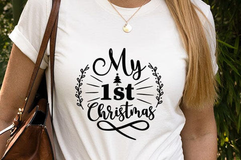 My 1st Christmas SVG Angelina750 