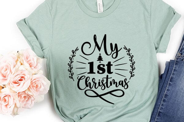 My 1st Christmas SVG Angelina750 