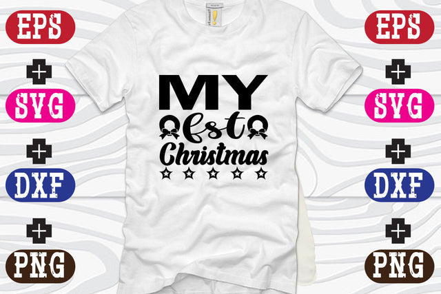 My 1st Christmas SVG Nurstore 