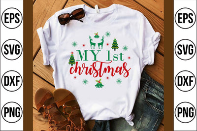 my 1st christmas svg SVG shah alam 