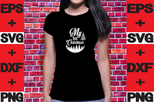 My 1st Christmas SVG svgteam 