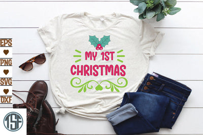 My 1st Christmas SVG thesvgfactory 